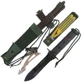 COLTELLO AITOR JUNGLE KING II NERO