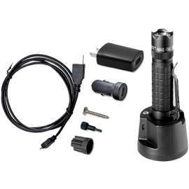 TORCIA LED MAG-TAC CROWNED BEZEL RECARICABILE NERO